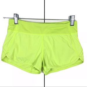 IVIVVA BY LULULEMON ATHLETIC SPEED SHORTS SIZE 12